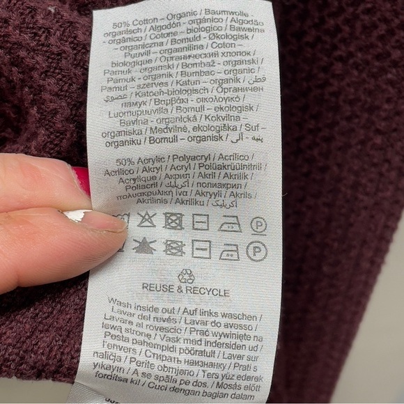 Jack & Jones crew neck jumper in burgundy - Picture 6 of 10